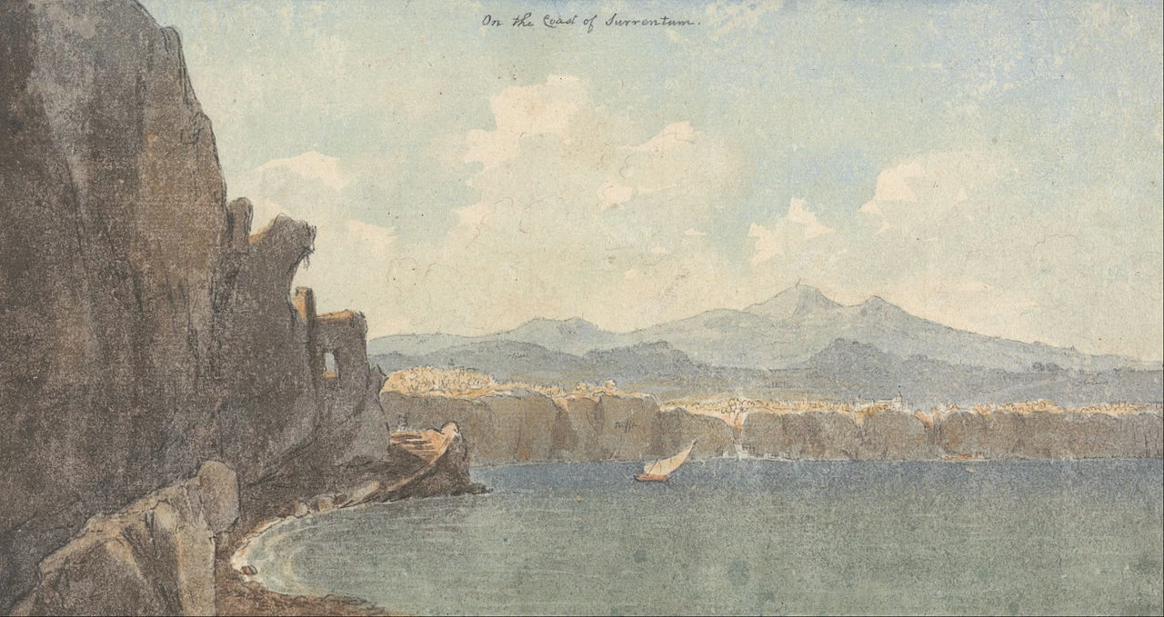 Sul litorale di Sorrento - Yale Center, New Haven